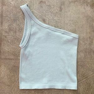 Niki Biki one shoulder crop top